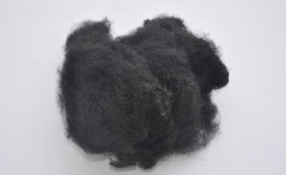 12D-51MM (BLACK) polyester elyaf