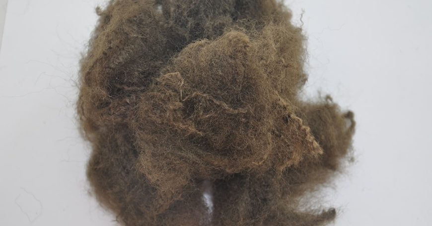 12D-55MM (BROWN) polyester elyaf