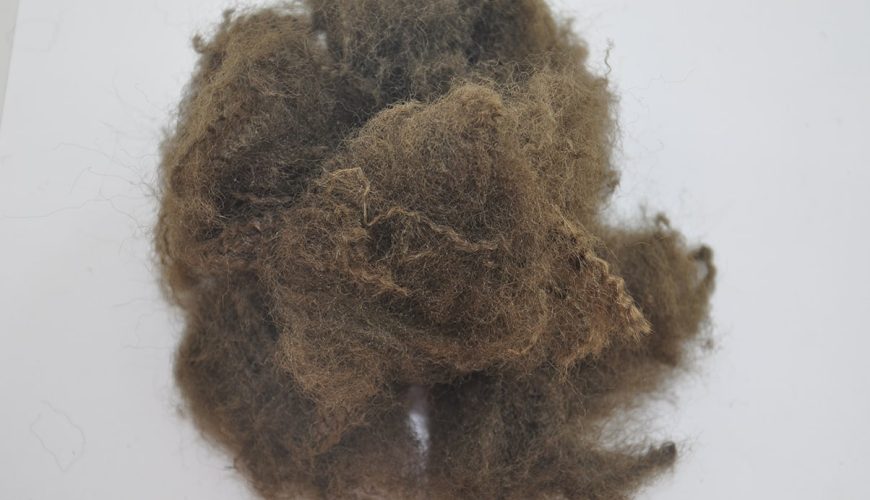 12D-55MM (BROWN) polyester elyaf