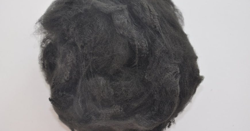 3D-55MM (BLACK) polyester elyaf