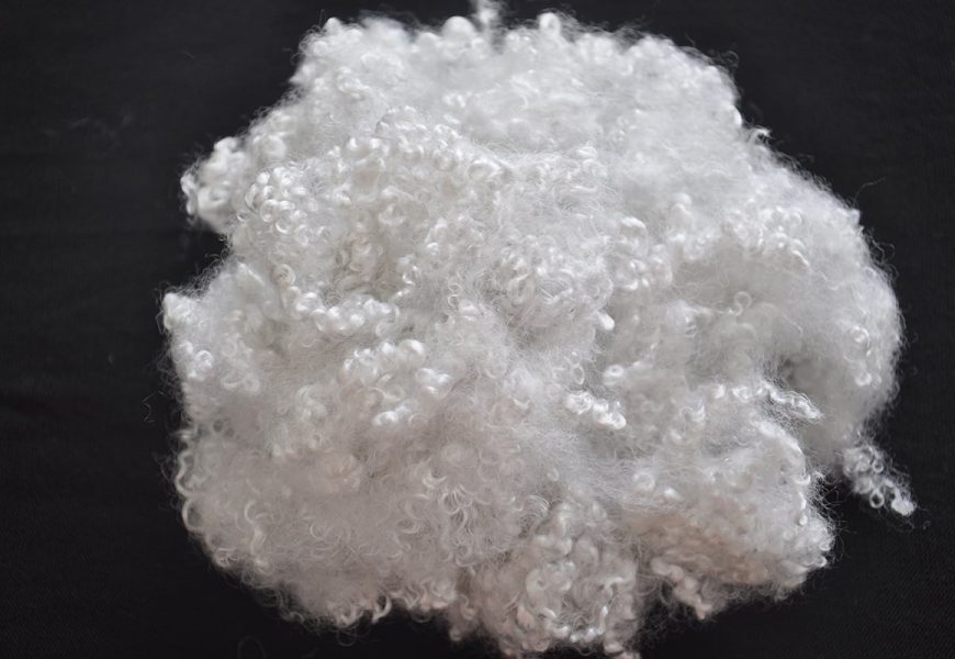 3D-64MM HCS (WHİTE) polyester elyaf