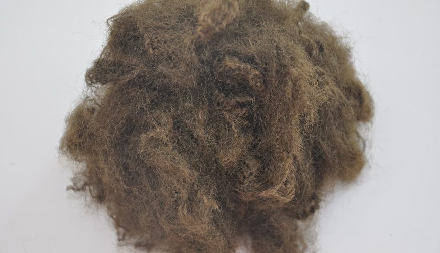 15D-55MM (BROWN) polyester elyaf