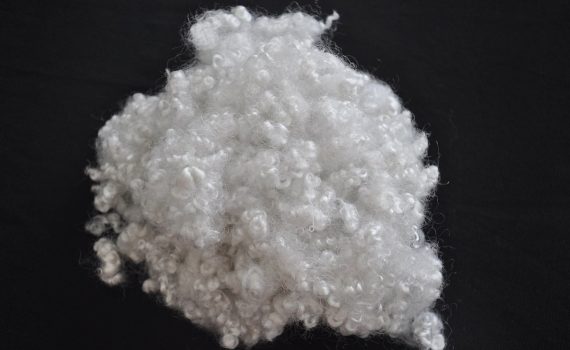 15D-64MM HCS (WHITE) polyester elyaf