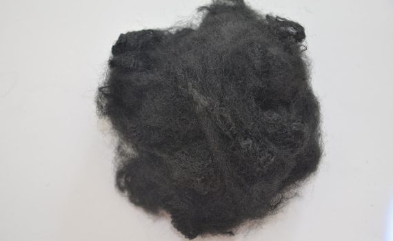 15D-55MM (BLACK) polyester elyaf